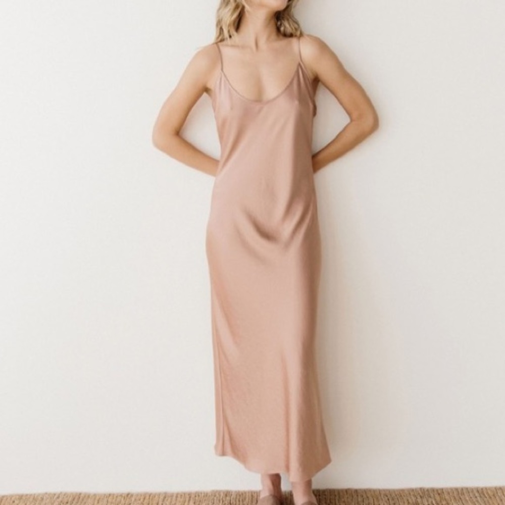 Jenni Kayne Blush Slip Dress XS